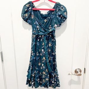Ivy City Co Antoinette dress in fall floral - girls 6-7